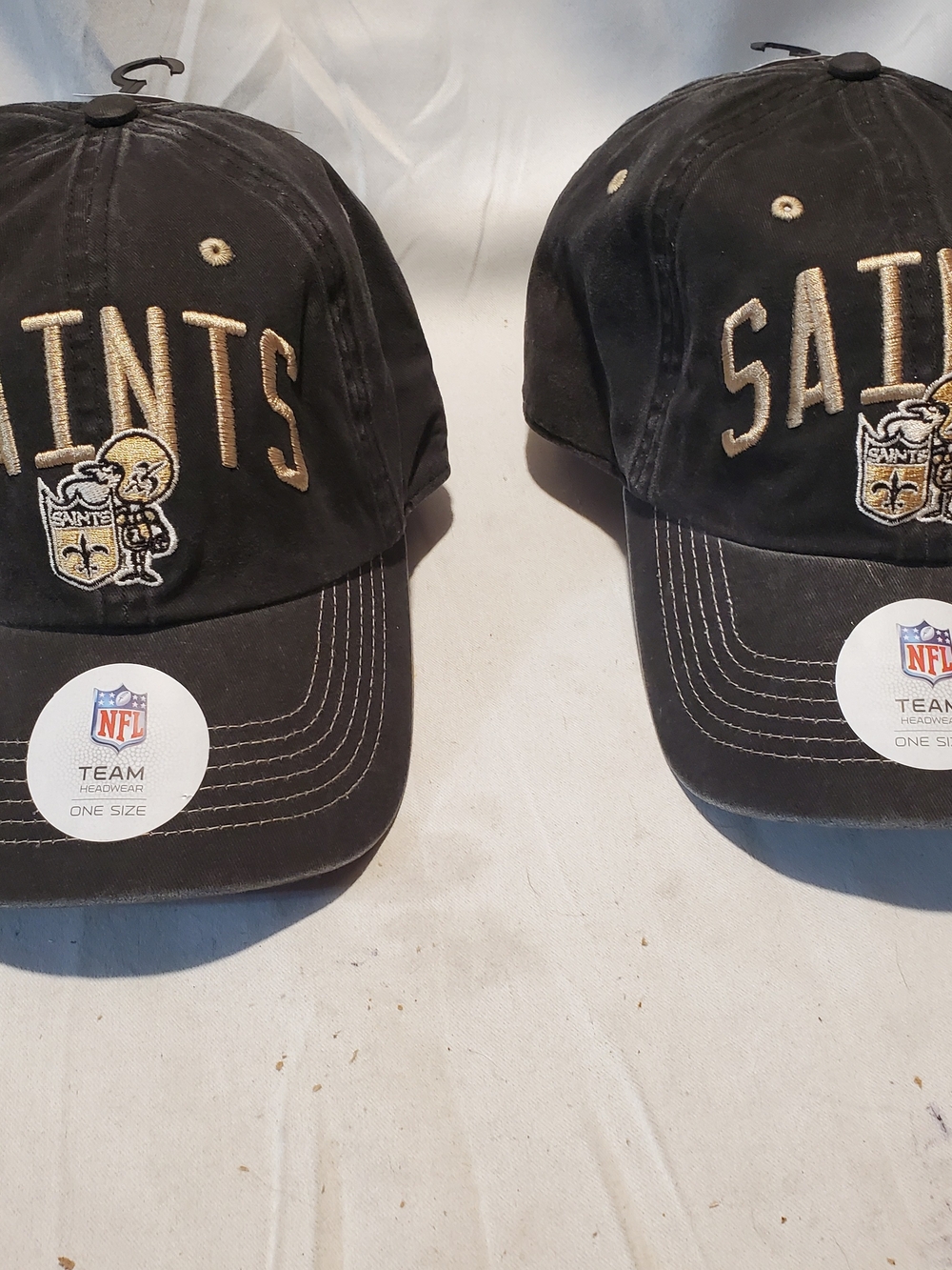 RARE Deadstock New Orleans Saints ’47 Brand Hats (Matching Pair of 2) - NWT...